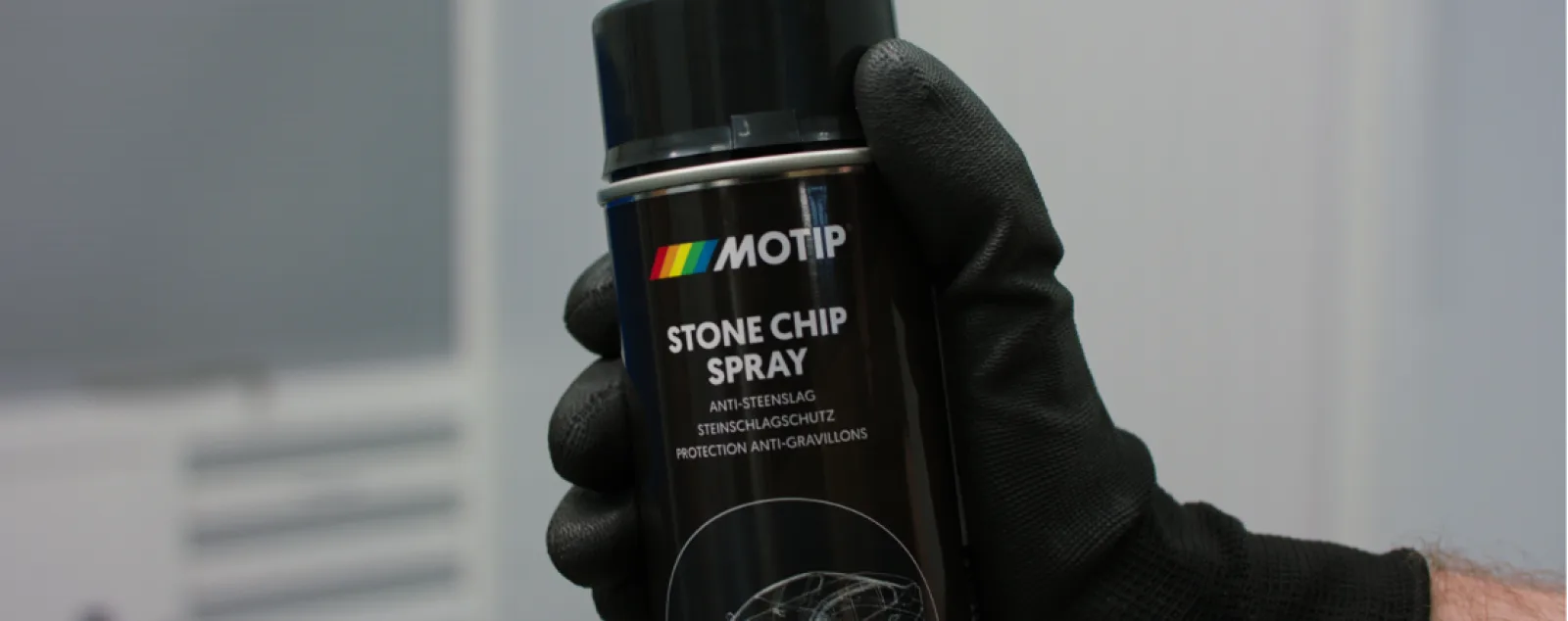 Антигравійне покриття MOTIP Stone Chip Spray: броня для днища авто