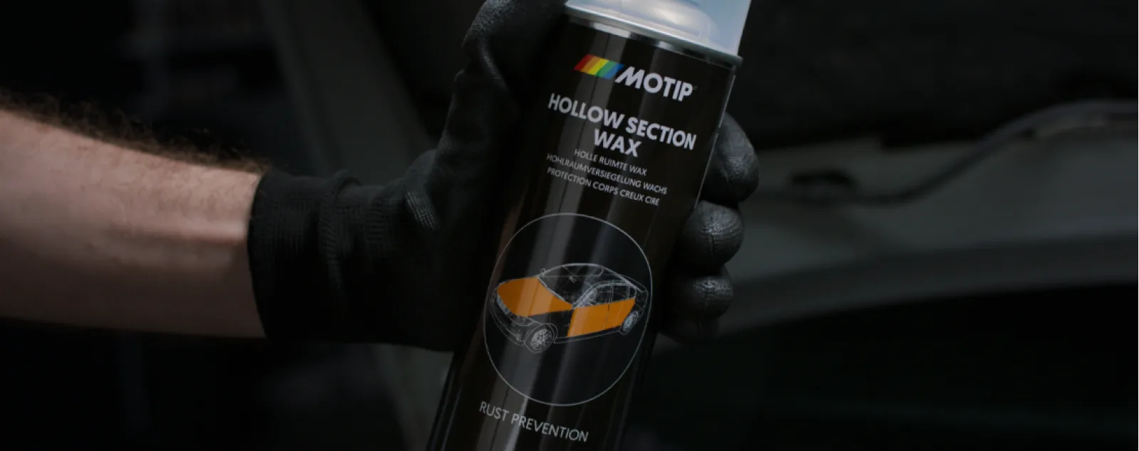 Віск для порожнин MOTIP Hollow Section Wax: іржа більше не сховається