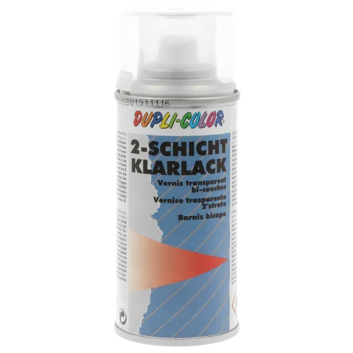Двошаровий безбарвний лак Dupli-Color 2-COAT Clear Lacquer Automotive, 400 мл