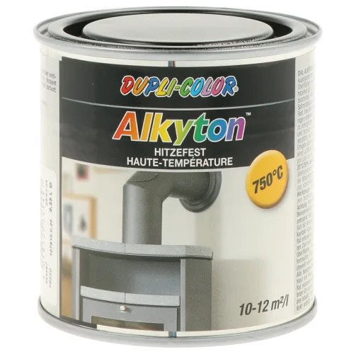 Термостійка фарба Alkyton Dupli-Color Alkyton Heat-Resistant, срібний, 250 мл