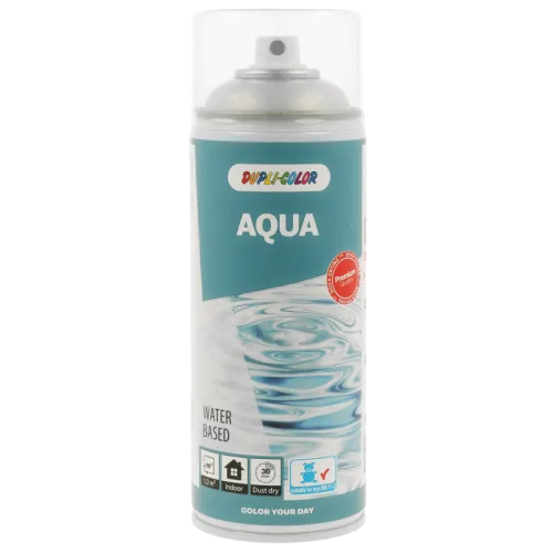 Водний безбарвний лак-спрей Dupli-Color Aqua Clear Coat, глянцевий, 350 мл
