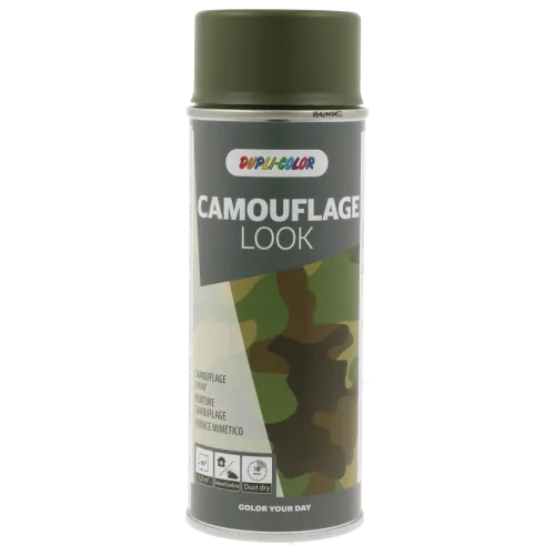Аерозольна фарба в кольорах камуфляжу Dupli-Color Camouflage Look, RAL 6006 сіро-оливковий, 400 мл