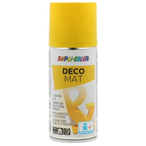 Матова декоративна фарба-спрей Dupli-Color Deco Mat, RAL 7035 світло-сірий, 150 мл