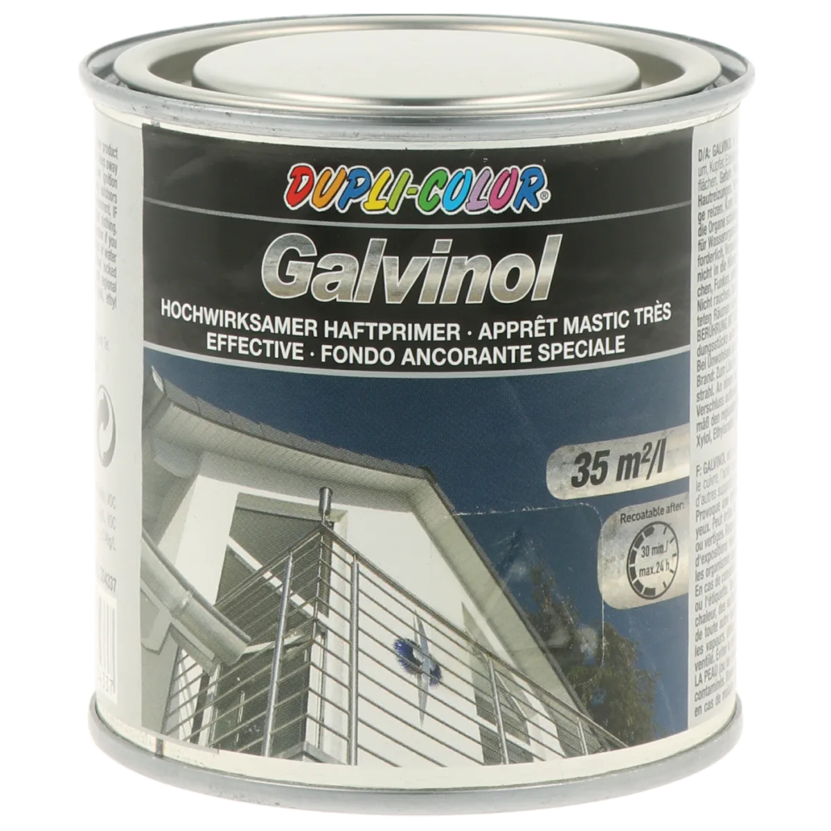 Адгезионный грунт для гладких поверхностей Dupli-Color Galvinol, 250 мл