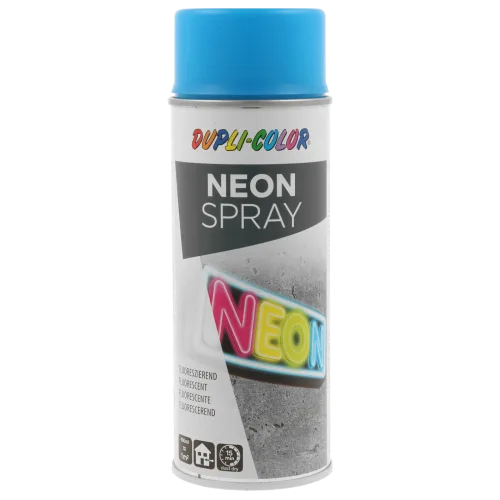 Неонова акрилова фарба Dupli-Color Neon Spray, жовтий, 400 мл