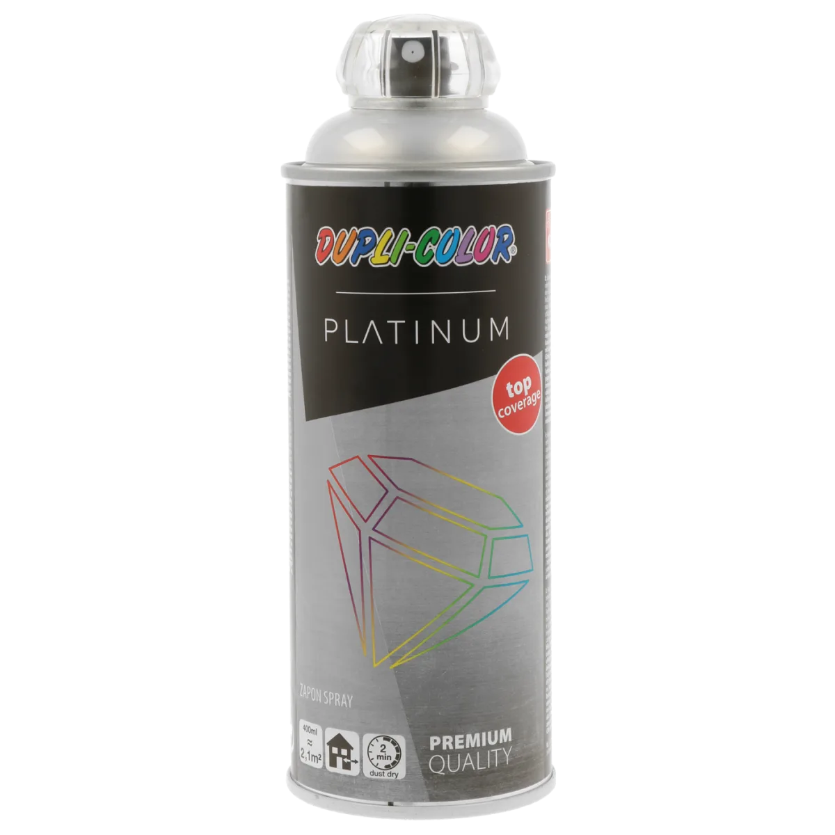 Прозорий акриловий лак Dupli-Color Platinum Zapon Spray, 400 мл