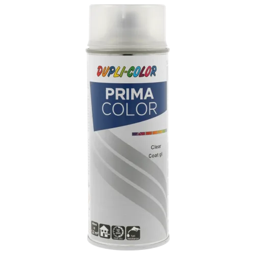 Прозорий акриловий лак-спрей Dupli-Color Prima Color Clear Coat, глянцевий, 400 мл