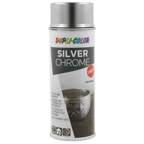 Фарба з ефектом хрому Dupli-Color Silver Chrome, 400 мл