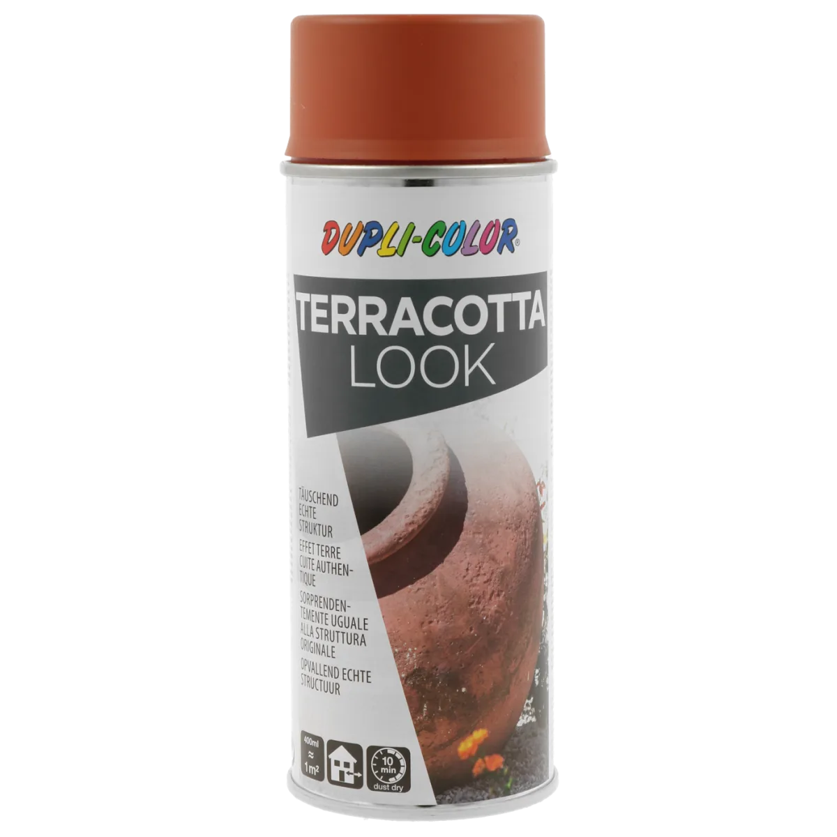 Фарба з ефектом теракоти Dupli-Color Terracotta Look, марганцево-коричневий, 150 мл