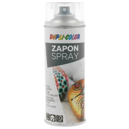 Прозорий акриловий лак Dupli-Color Zapon Spray, глянцевий, 400 мл