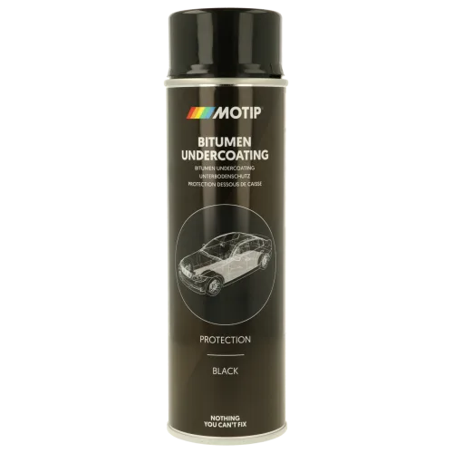 Бітумне антикорозійне покриття для днища MOTIP Bitumen Undercoating 500ml, 500 мл