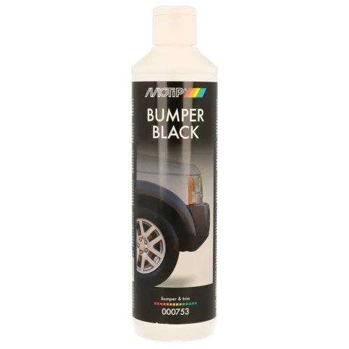 Відновник чорного кольору для бамперів MOTIP Bumper Black, 500 мл