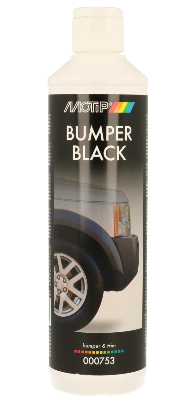 Відновник чорного кольору для бамперів MOTIP Bumper Black, 500 мл