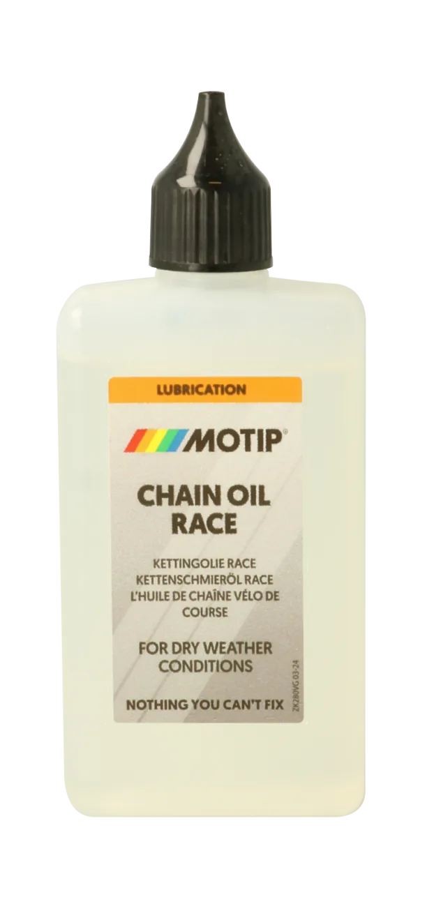 Олива для велосипедного ланцюга (сухі умови) MOTIP Chain Oil Race, 100 мл