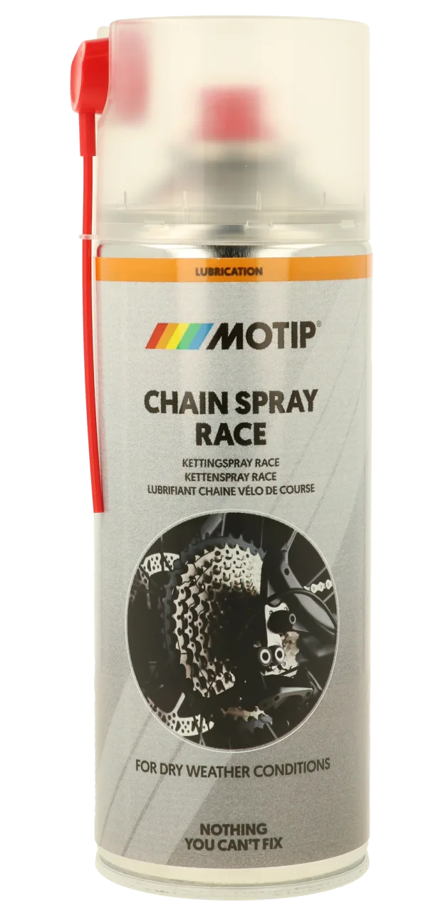 Сухе мастило для велосипедного ланцюга MOTIP Chain Spray Race, 200 мл