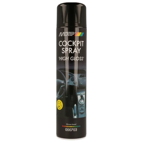 Высокоглянцевый спрей для панели приборов MOTIP Cockpitspray High Gloss, 600 мл