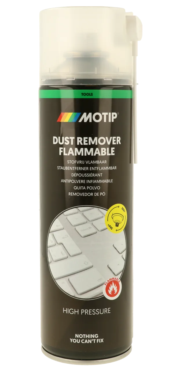 Балончик зі стисненим газом для видалення пилу (легкозаймистий) MOTIP Dust Remover (Flammable), 400 мл