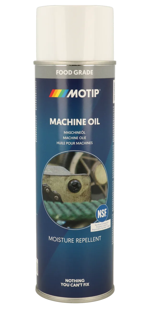 Пищевое машинное масло для механизмов MOTIP Food Grade - Machine Oil, 500 мл