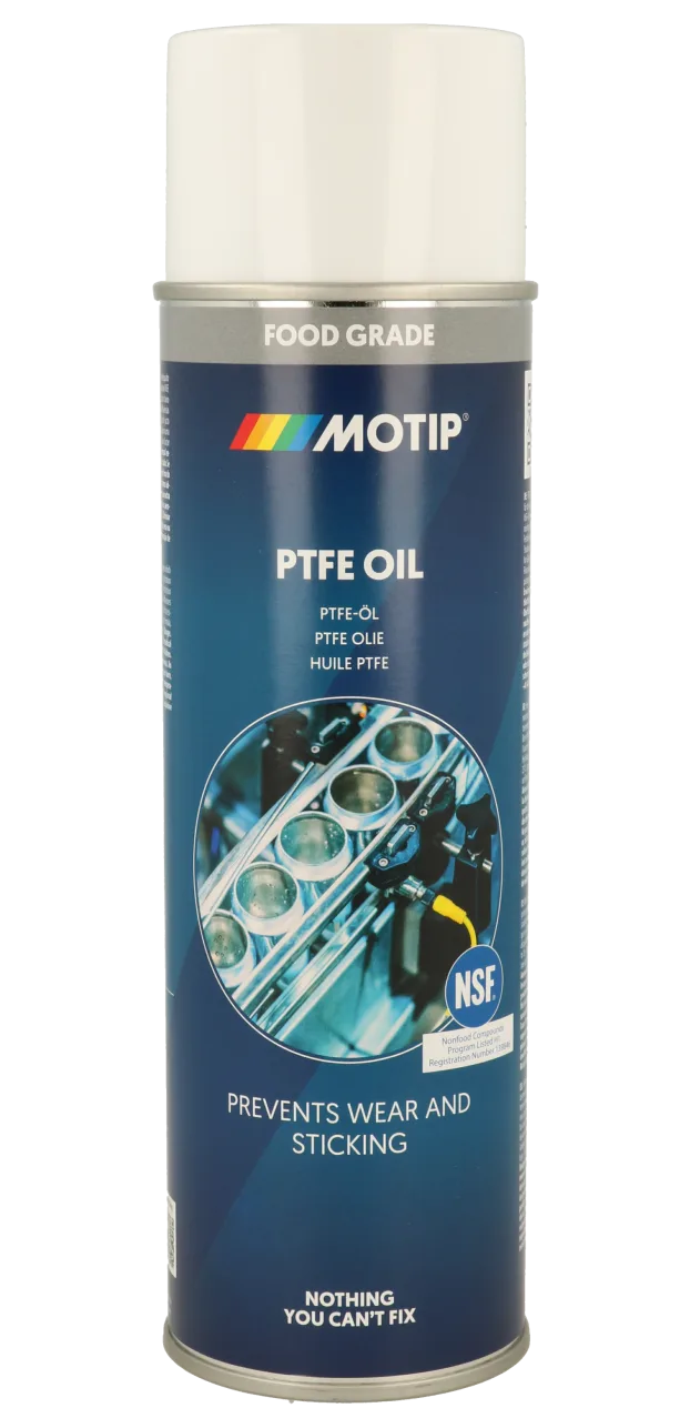 Харчова PTFE-олива-спрей MOTIP Food Grade - PTFE Oil, 500 мл
