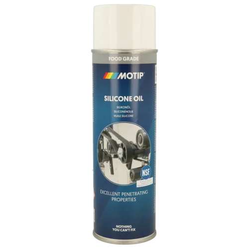 Харчова силіконова олива-спрей MOTIP Food Grade - Silicone Oil, 500 мл