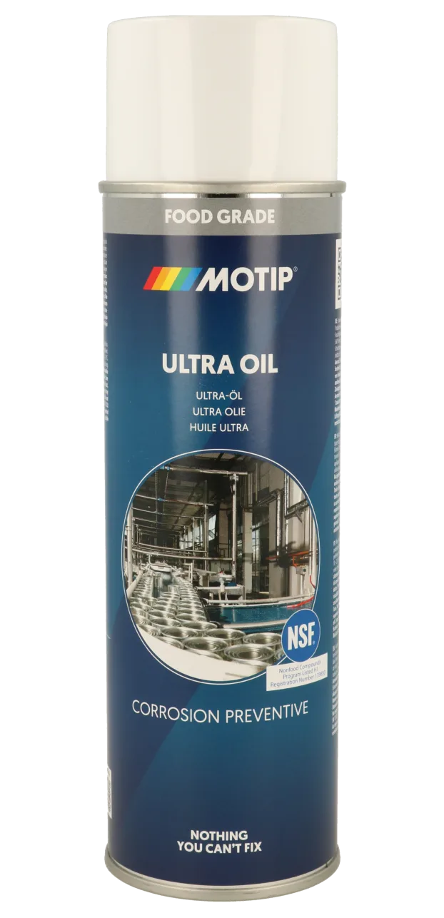 Универсальное пищевое масло с PTFE MOTIP Food Grade - Ultra Oil, 500 мл