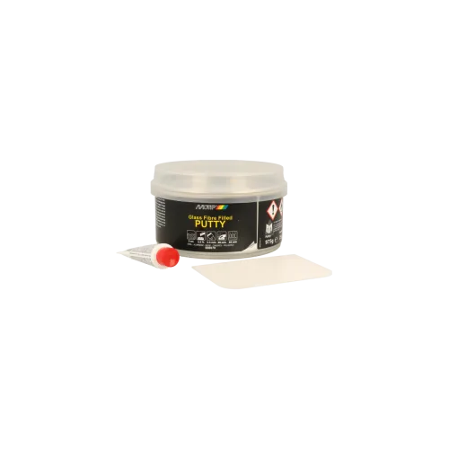 Двокомпонентна шпаклівка зі скловолокном MOTIP Glass Fibre Putty Filled, 250 г