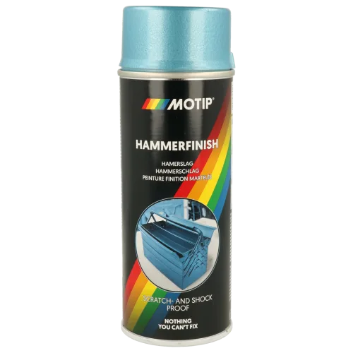 Молоткова фарба MOTIP Hammerfinish Paint, синій, 400 мл