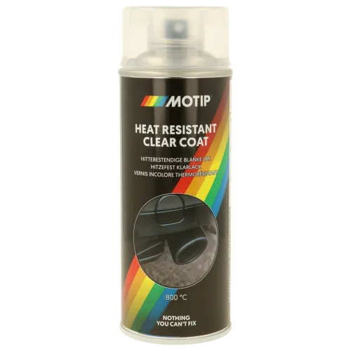 Термостійкий прозорий лак MOTIP Heat Resistant Clear Coat, 400 мл