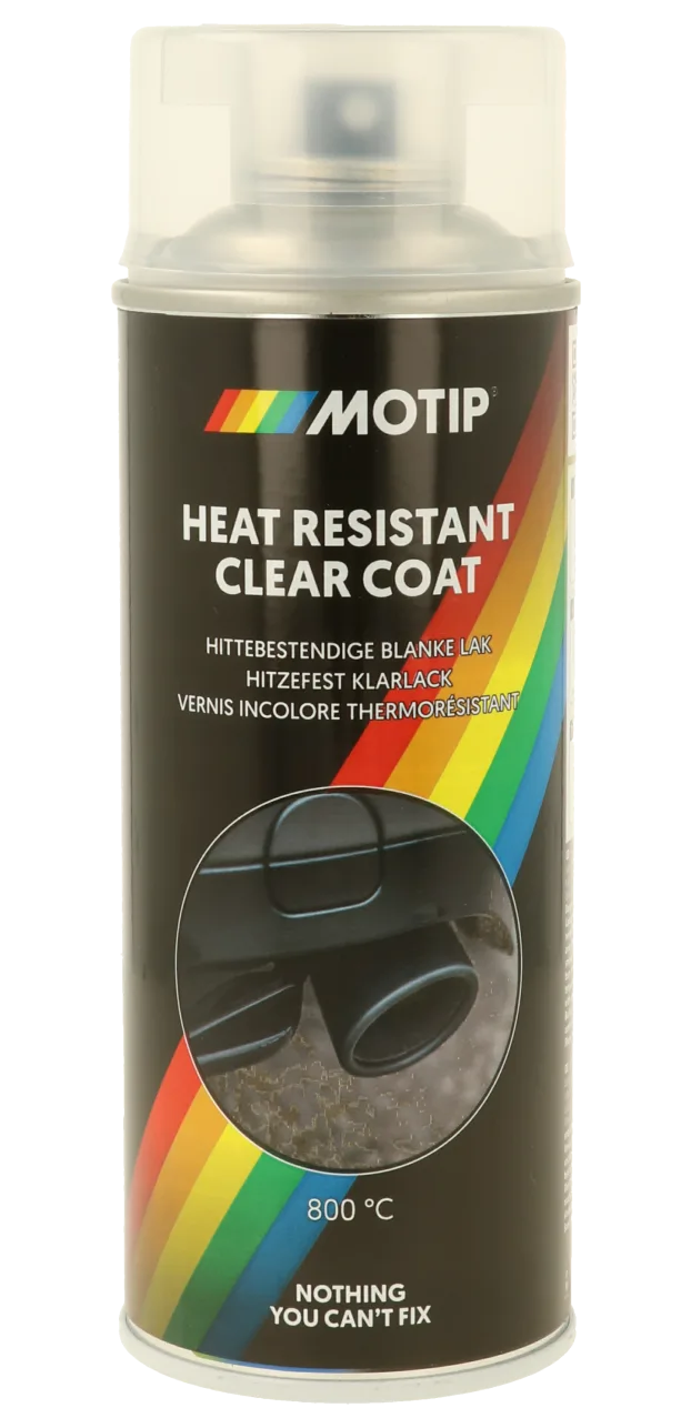 Термостойкий прозрачный лак MOTIP Heat Resistant Clear Coat, 150 мл