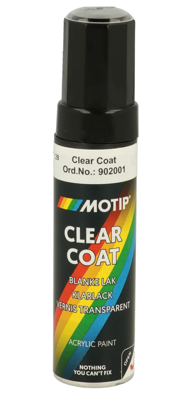 Безбарвний акриловий лак-коректор (олівець) MOTIP Kompakt Clear Coat (touch-up), 12 мл