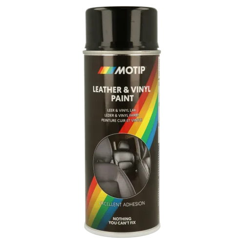 Фарба для шкіри та вінілу MOTIP Leather & Vinyl Paint, білий, 400 мл