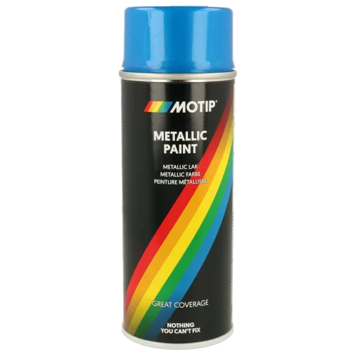 Металічна акрилова фарба MOTIP Metallic Paint, зелений, 400 мл