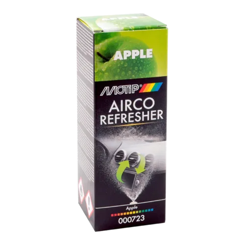 Освіжувач кондиціонера автомобіля MOTIP Airco Refresher, яблуко, 150 мл