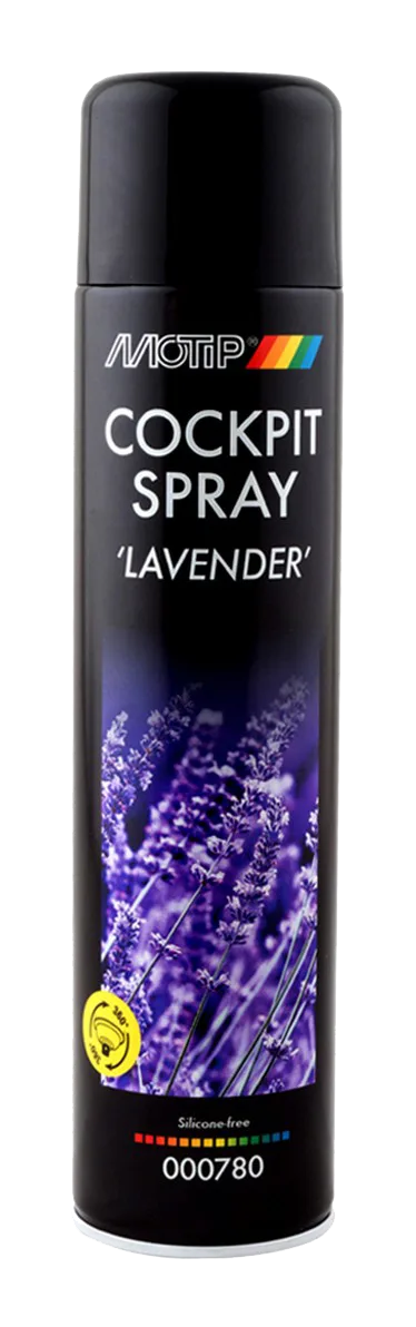Поліроль для торпеди MOTIP Cockpitspray, лаванда, 600 мл