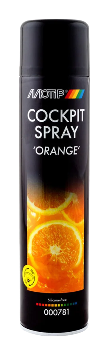 Поліроль для торпеди MOTIP Cockpitspray, апельсин, 600 мл