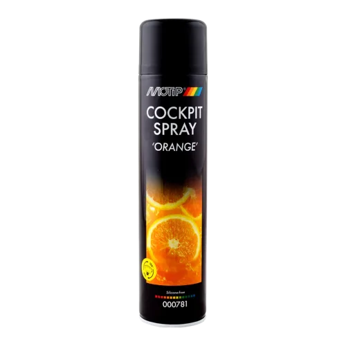 Поліроль для торпеди MOTIP Cockpitspray, апельсин, 600 мл