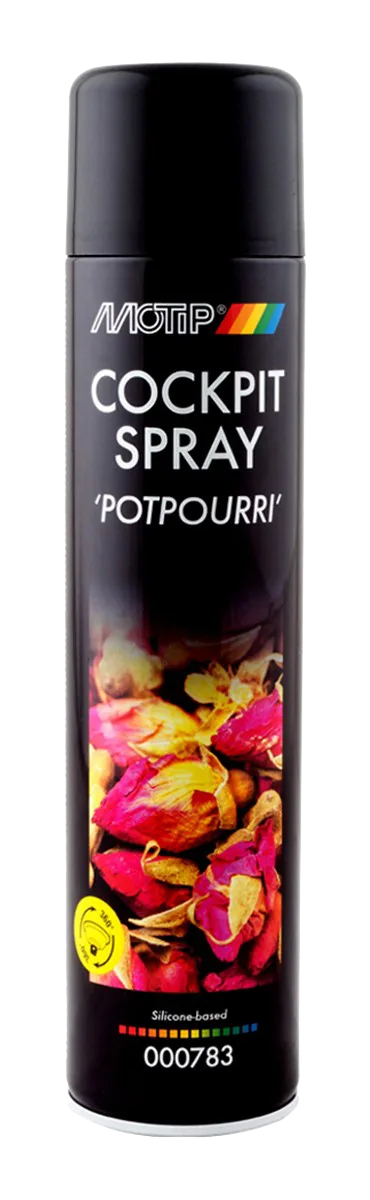 Поліроль для торпеди MOTIP Cockpitspray, попурі, 600 мл