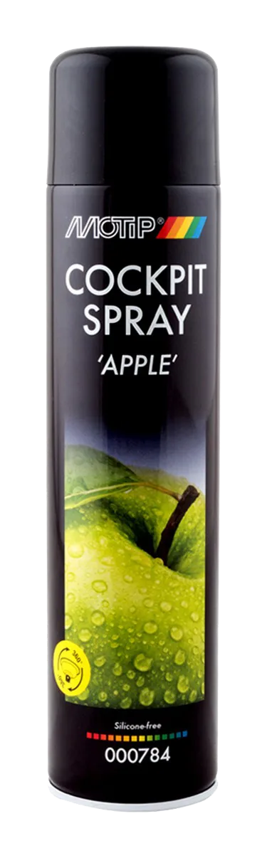 Поліроль для торпеди MOTIP Cockpitspray, яблуко, 600 мл