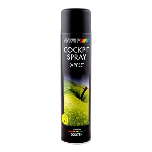 Поліроль для торпеди MOTIP Cockpitspray, яблуко, 600 мл