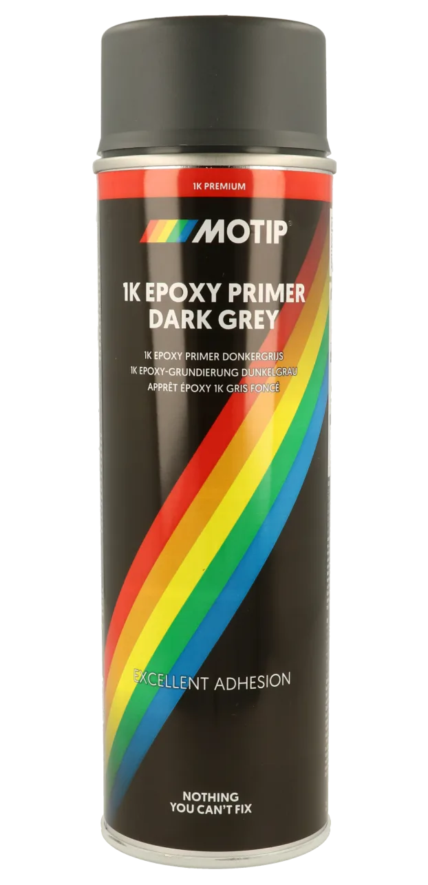 Однокомпонентний епоксидний ґрунт MOTIP 1K Epoxy Primer, темно-сірий, 500 мл