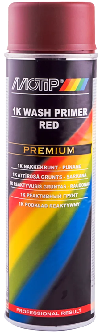 Однокомпонентный кислотный грунт MOTIP 1K Wash Primer, 500 мл