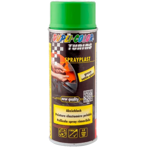 Набір 2+1 Рідка гума Dupli-Color Sprayplast зелена глянцева, 400 мл