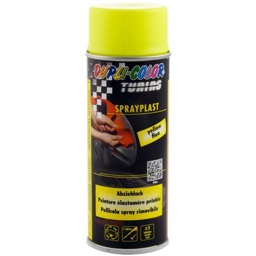 Набор 2+1 Жидкая резина Dupli-Color Sprayplast жёлтая глянцевая, 400 мл
