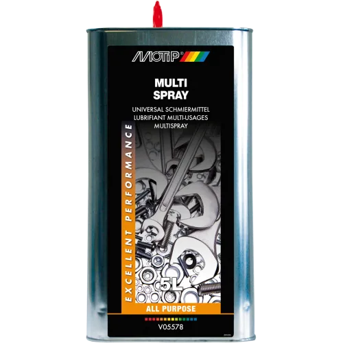 Універсальне мастило-спрей (велика тара) MOTIP Multi Spray (Drum), 5 л