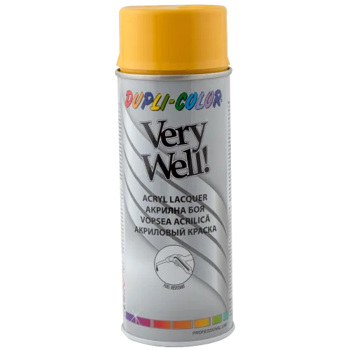 Акрилова емаль Dupli-Color Very Well RAL 1004 золотисто-жовтий, 400 мл