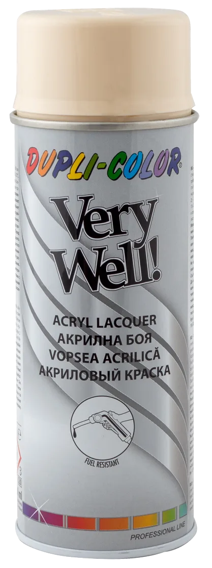 Акрилова емаль Dupli-Color Very Well RAL 1015 слонова кістка, 400 мл