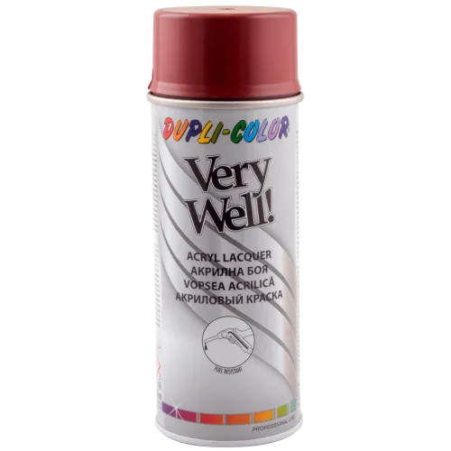Акриловая эмаль Dupli-Color Very Well RAL 3009 оксидно-красный, 400 мл