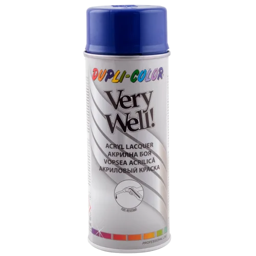 Акриловая эмаль Dupli-Color Very Well RAL 5002 синий, 400 мл