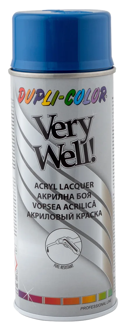 Акрилова емаль Dupli-Color Very Well RAL 5010 темно-синій, 400 мл
