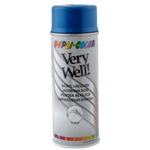 Акриловая эмаль Dupli-Color Very Well RAL 5010 тёмно-синий, 400 мл
